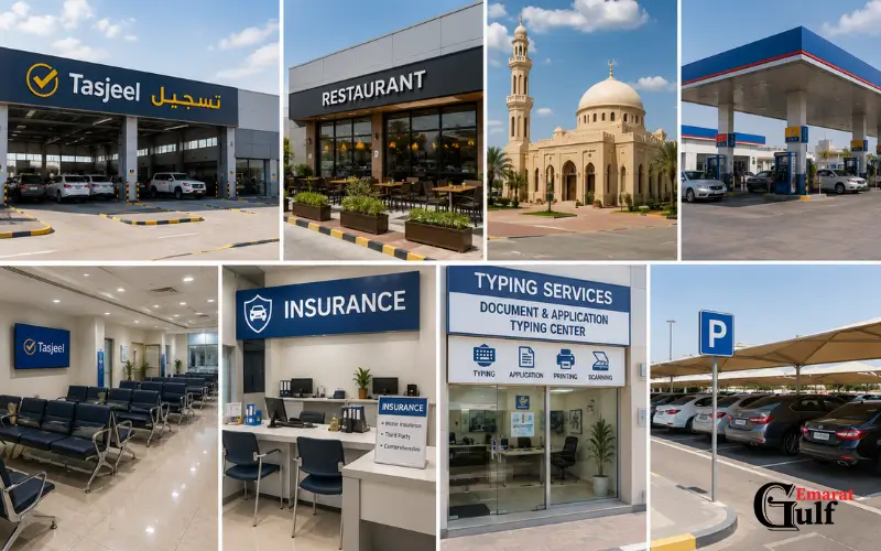 Nearby Facilities Around Tasjeel Centers